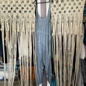 NWOT Free People Act Natural romper